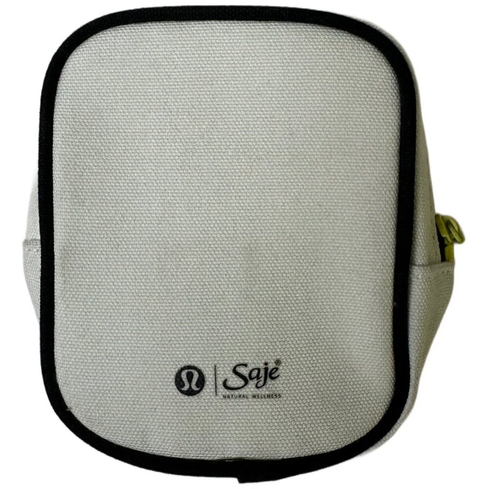 Lululemon Saje Pouch Case Bag Wallet Cream